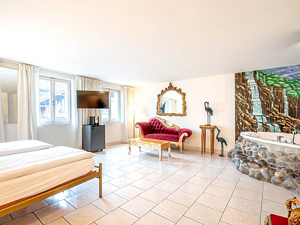 Altstadt Hotel Magic Luzern: KingSuite with Whirlpool (Luzern) 