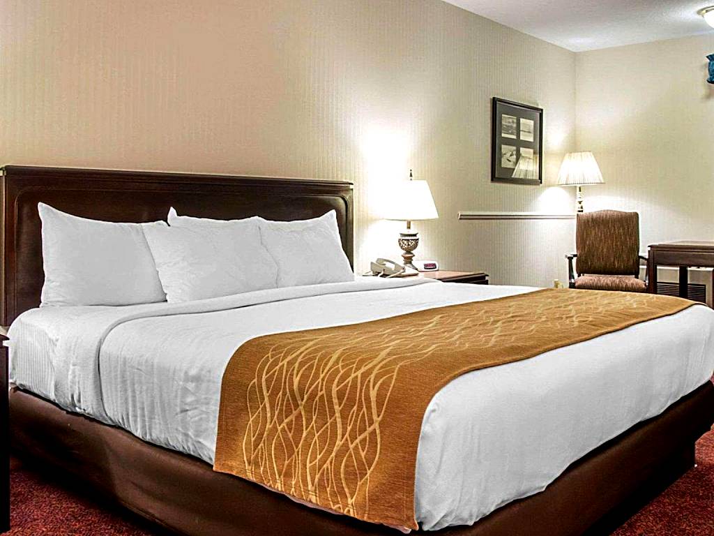Comfort Inn Lakeside - Mackinaw City: King Room with Spa Bath
